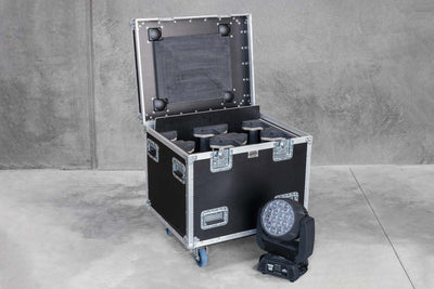 800 ROAD CASE WITH INSERT FOR CHAUVET ROGUE R2 WASH LIGHTS