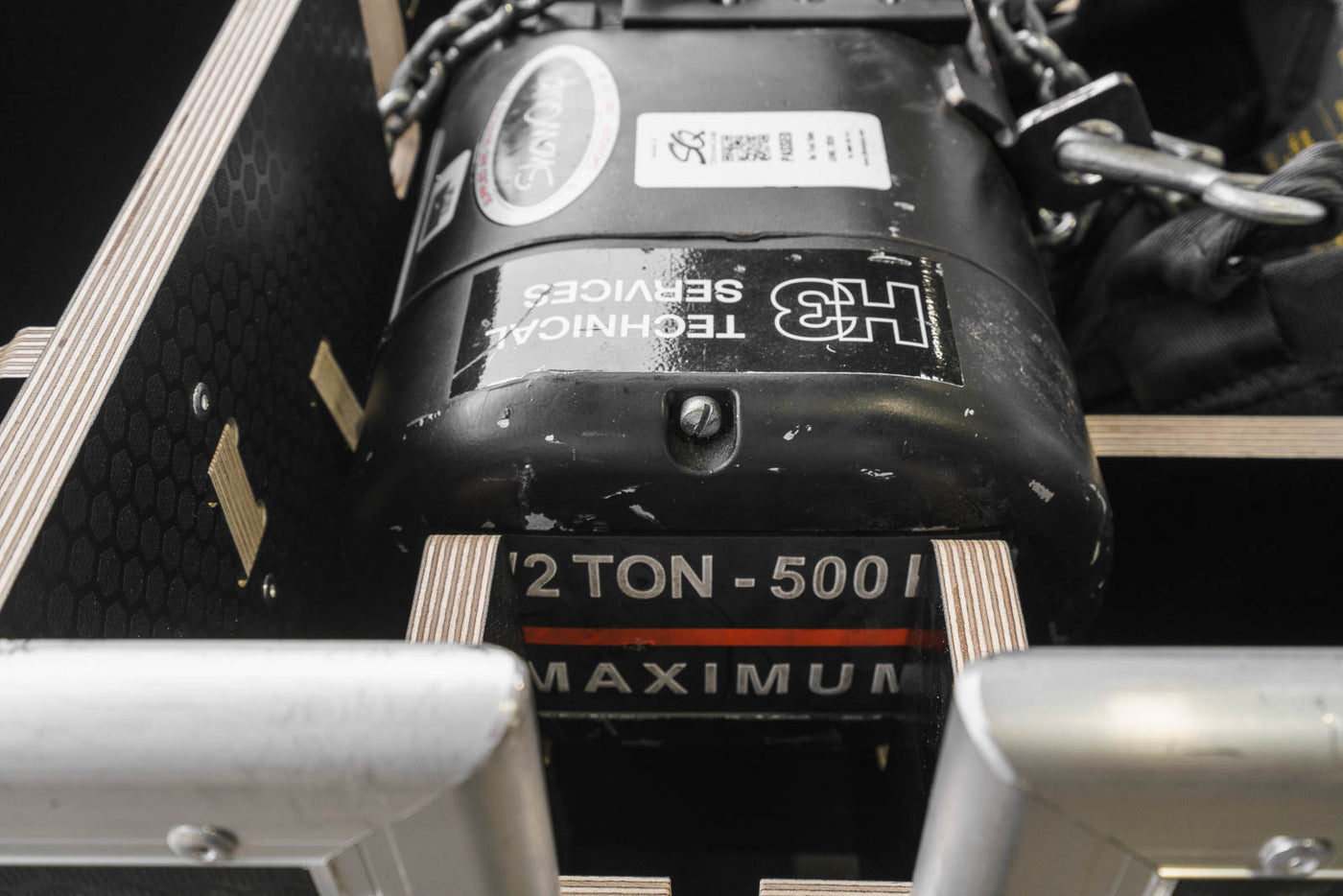 CM 1/2T Hoist in 800 Low Cadillac Case