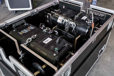 CM 1T & 2T Hoist 2-UP in 12Eight Cadillac Case