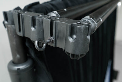 Quarter Inch Eyelet With 2x Flange Nuts (Six Pack)
