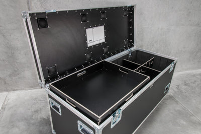 1600 Tall Road Case with Custom Divider inserts and Trays