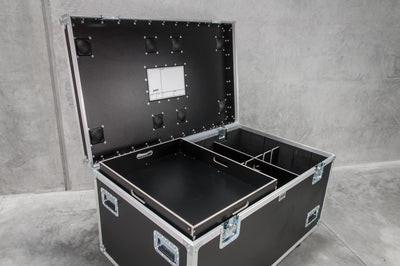 12Eight CASE With Divider and Custom Tray